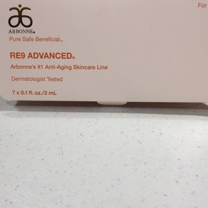 RE9 Advanced anti aging skin care line sample