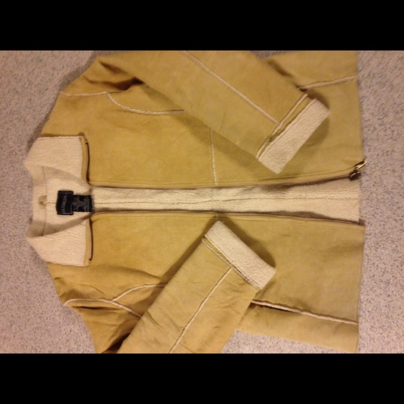 Tan suede jacket