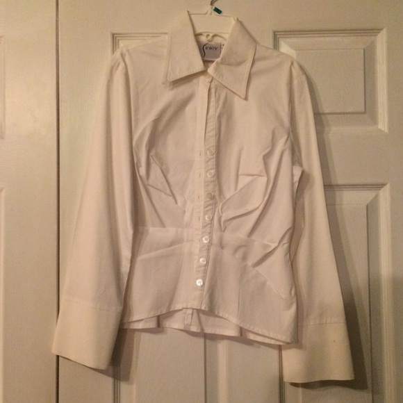 Ladies white blouse