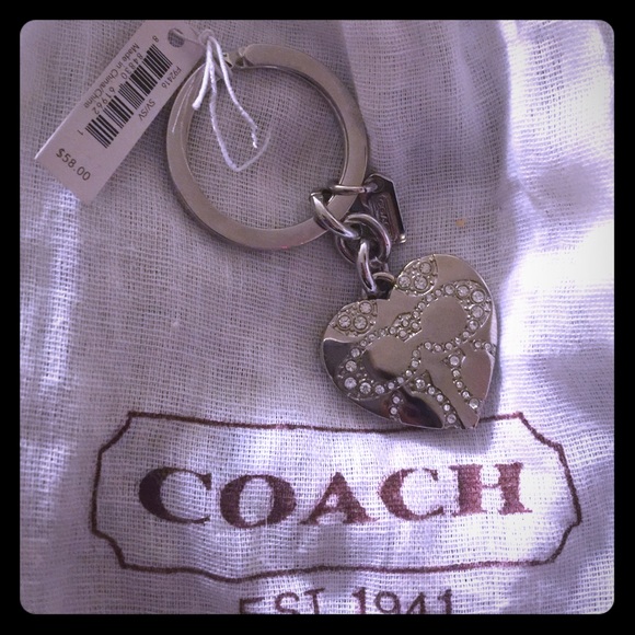 AUTHENTIC‼️ coach keychain 🌟