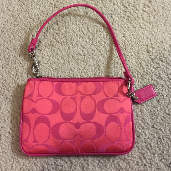 Authentic Coach Wristlet - Picture 2 of 3