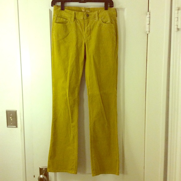 Fun mustard color cords! - Picture 1 of 3