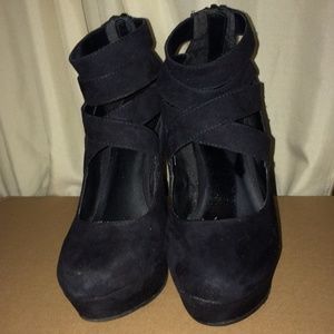 Black Ballerina High Heels