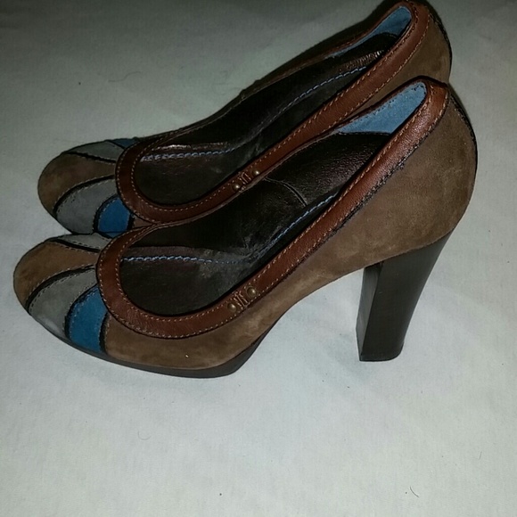 Suede shoes