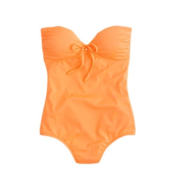 J. Crew Tops - FINAL PRICE NWT J. Crew Tie-Front Bandeau Swimsuit