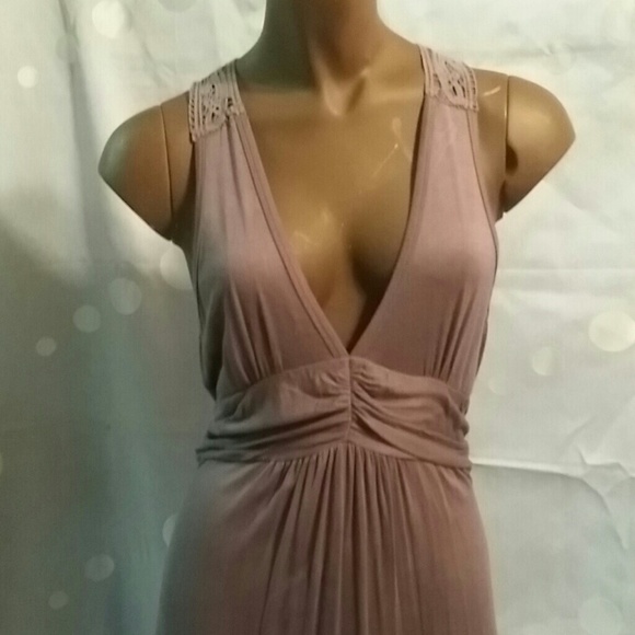 Lovely gray long dress
