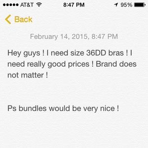 Need 36DD