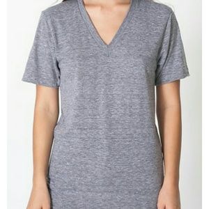 American Apparel Deep V Neck