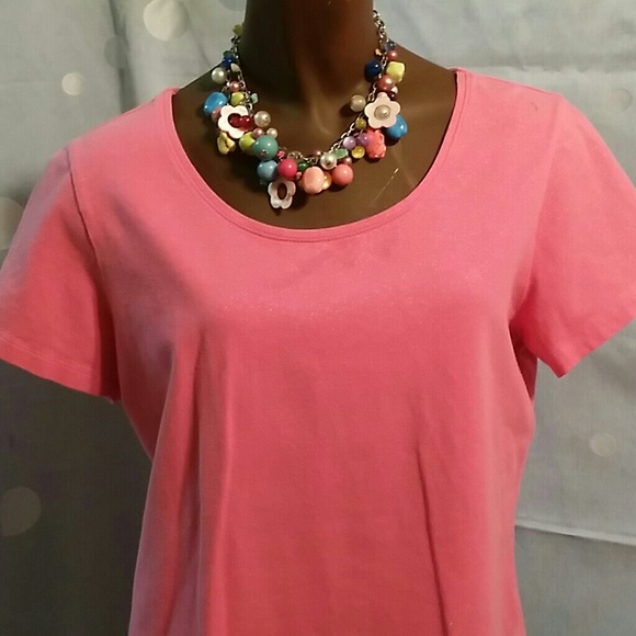 Hot pink top