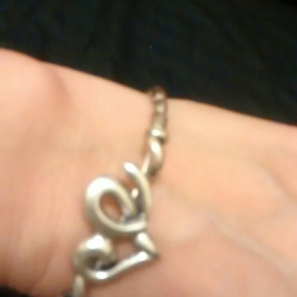 Silver alex and Anibbracelet