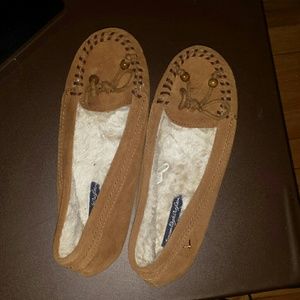 American Eagle Moccasin Slippers