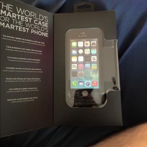 Black Lifeproof case for iPhone 5/5s