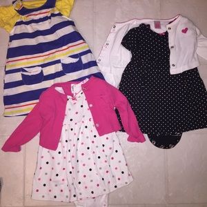 Baby girl bundle dresses
