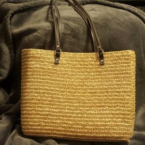 straw purse