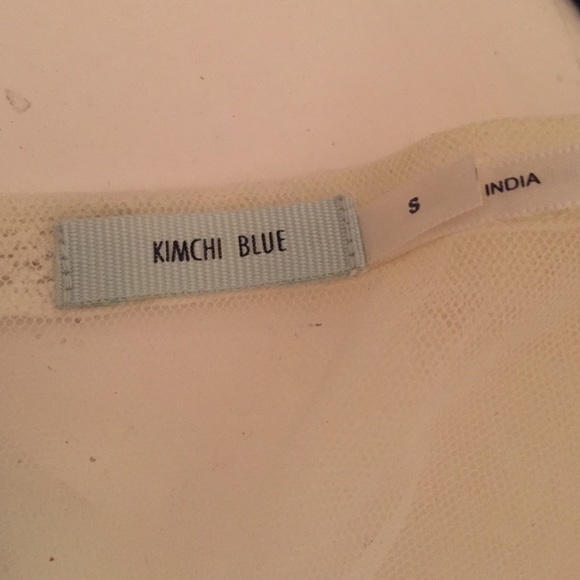 Kimchi Blue see through blouse - Picture 3 of 3
