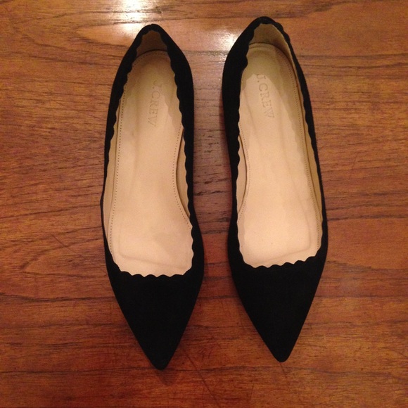 J. Crew Shoes - J. Crew Black Flats