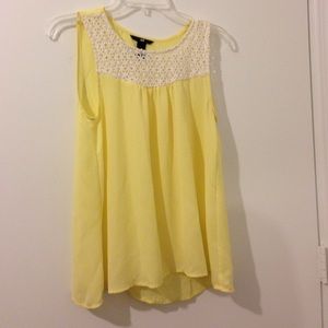 Yellow H&M top