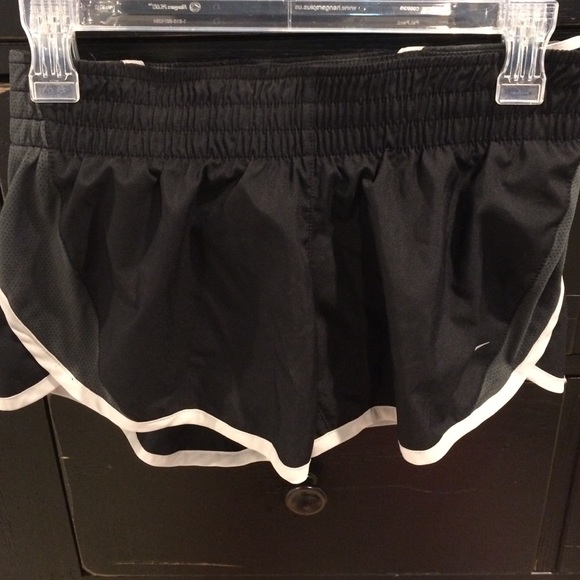 Black Nike workout shorts