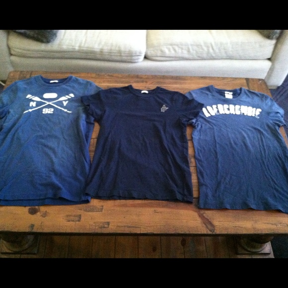 A&f men's tshirt lot