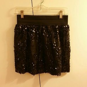 New sequin skirt