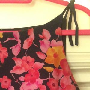 Silk Navy blue dress