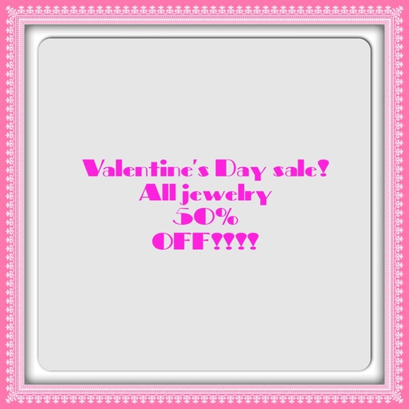 All jewelry 50% off