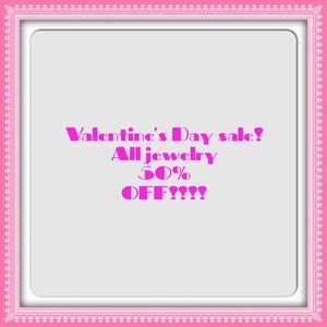 All jewelry 50% off