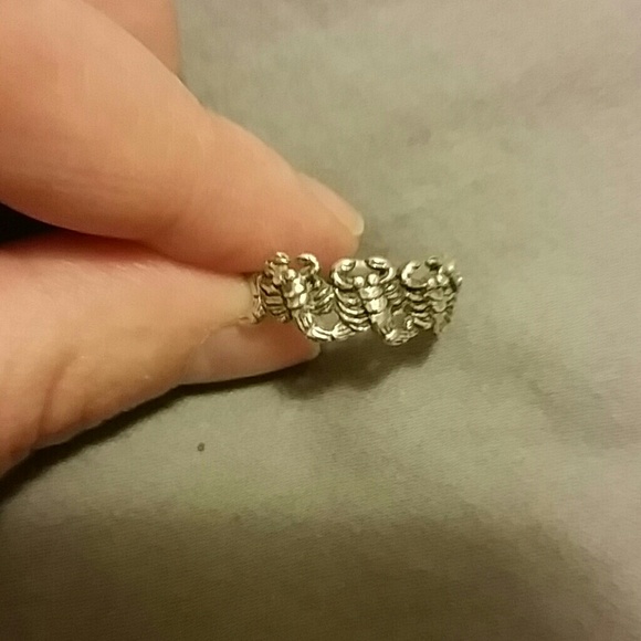 Sterling Silver scorpian ring
