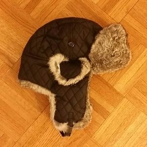 Authentic rabbit fur hat