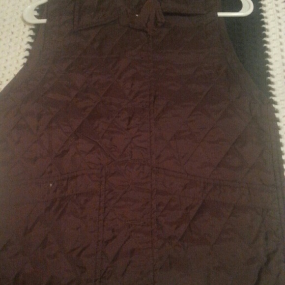 Brown vest