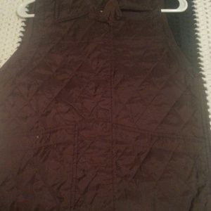 Brown vest