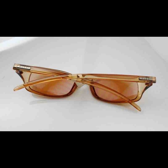 💯GUCCI Unisex Designer Luxury AMBER Sunglasses - Picture 3 of 3