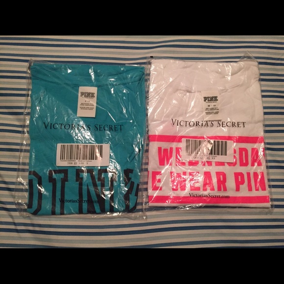 VS pink tops, brand new!