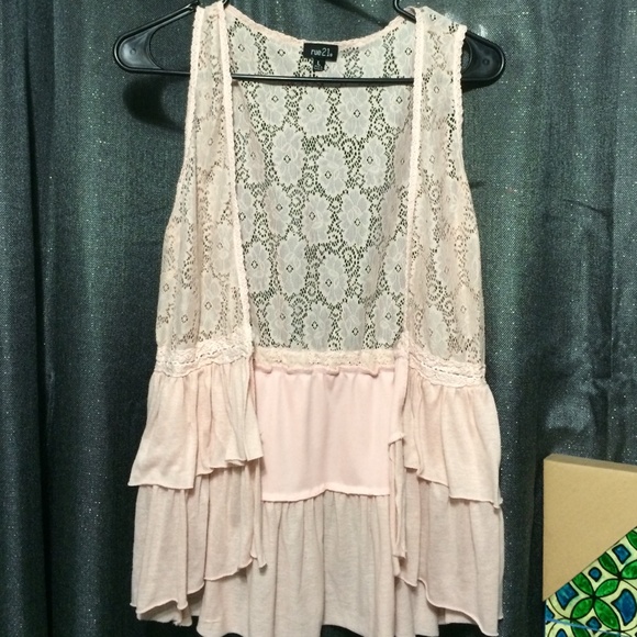 Light pink vest