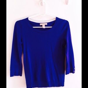 Blue sweater good for this season