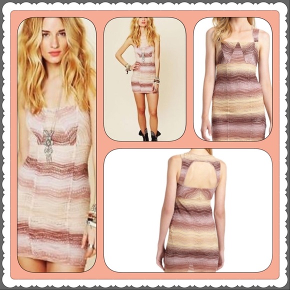 NWT Free People CrochetDress 8 - Picture 2 of 3