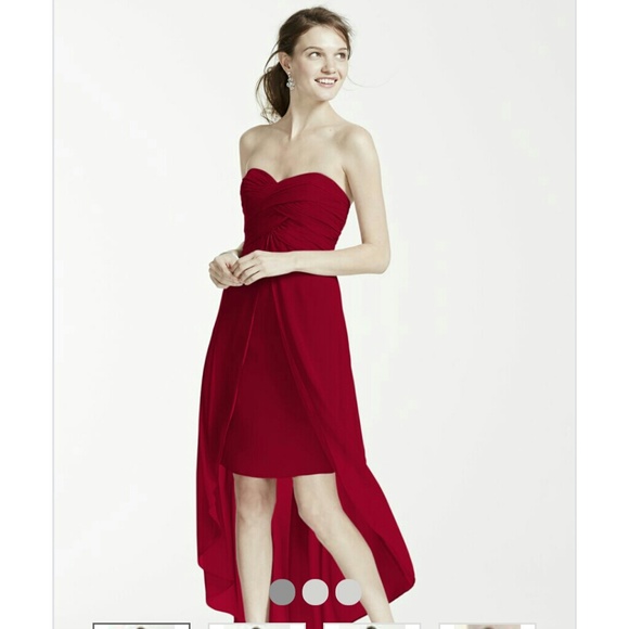 Hi-low dress. Never even tried on. Prom/bridesmaid