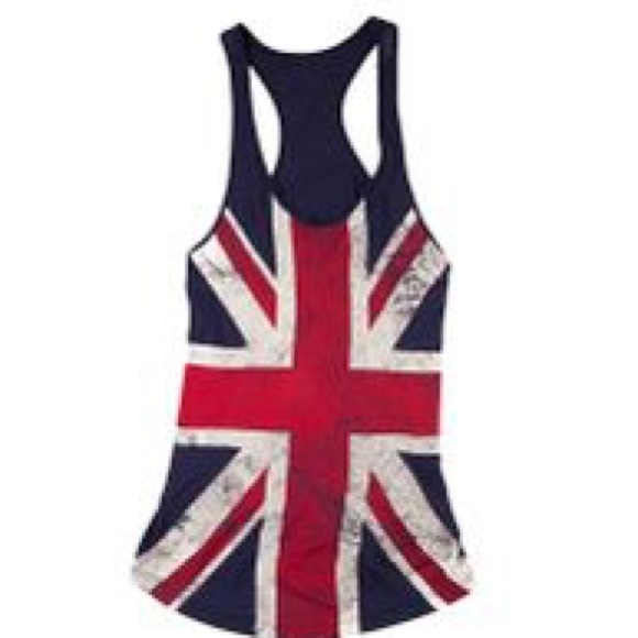Union Flag Racerback Tank