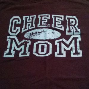 Ladies cheer mom tshirt
