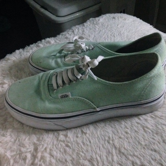 Mint Green vans