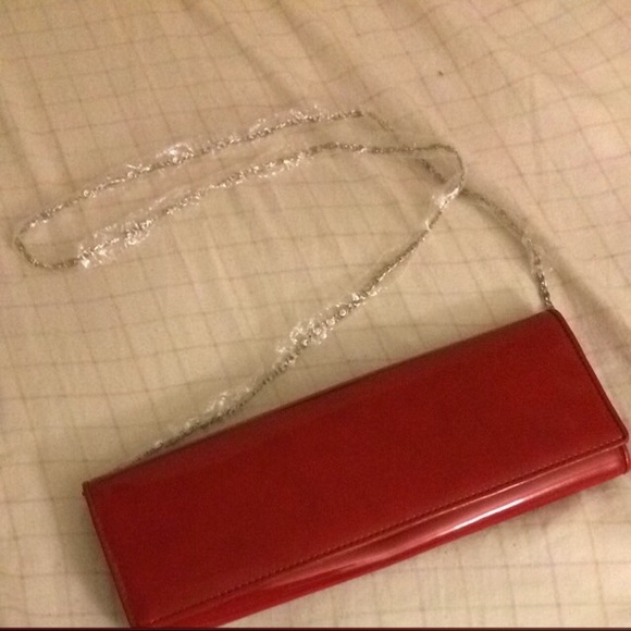 Red aldo purse