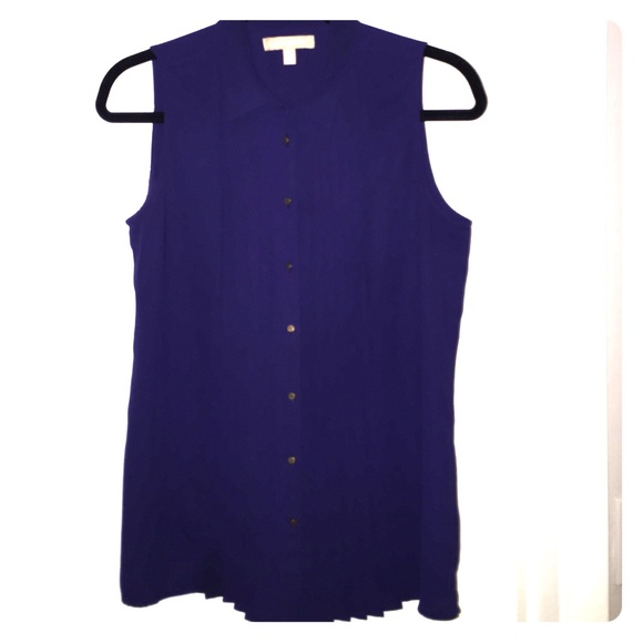 BNWOT Banana Republic sleeveless shirt sz 4 - Picture 1 of 4