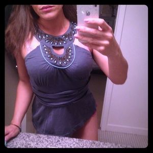 Anthropologie Deletta Detailed Top