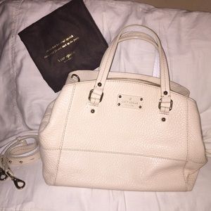 💯 authentic Kate spade khaki handbag