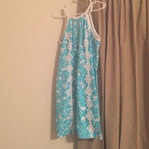 Lilly Pulitzer Pearl Halter shift dress