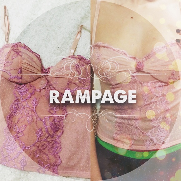 [SOLD] Rampage pink bustier