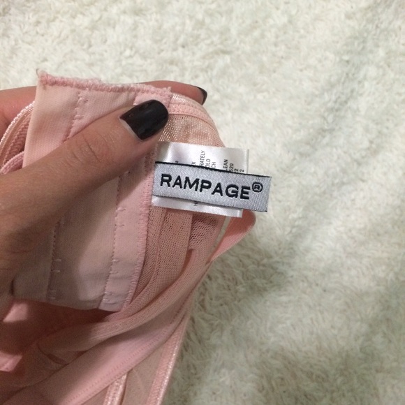 [SOLD] Rampage pink bustier - Picture 4 of 4