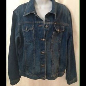 IZOD Women's Classic 4 Pocket Denim Jacket