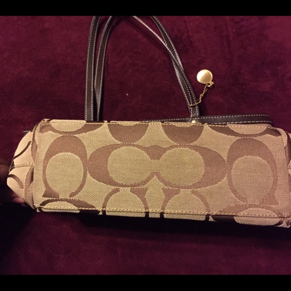 Authentic Coach Brown Tote w/ Dust Bag(used 1x) - Picture 3 of 4