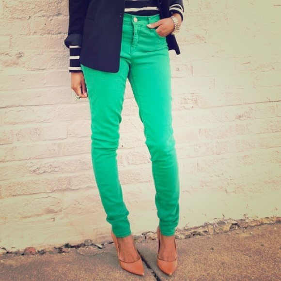 Old Navy Green&Purple Rockstar Skinny Jeans Bundle